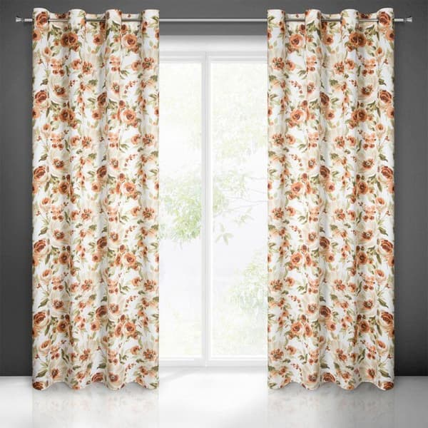 KLARGAVET GARDIN MILA 140 X 250 CM HVID
