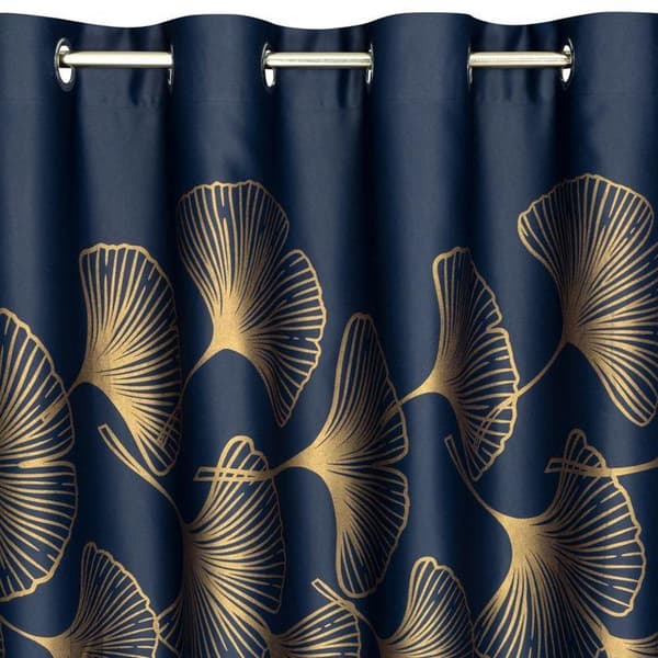 KLARGAVET GARDINHARMONI 140 X 250 CM NAVY