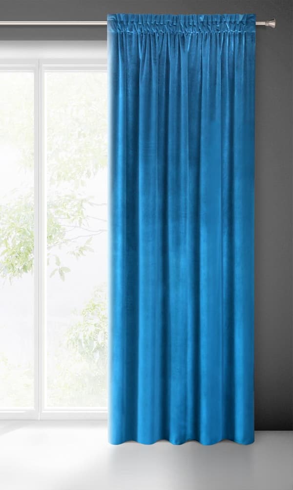 SAMANTA VALMIS VERHO TEIPILLÄ 140 X 270 CM NAVY BLUE