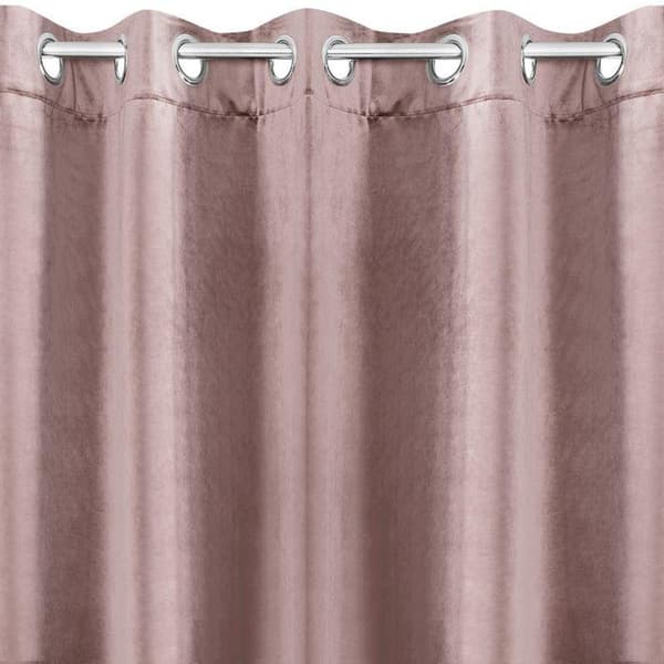 KLARGAVET GARDINVILLA 140 X 250 CM PULVER PINK