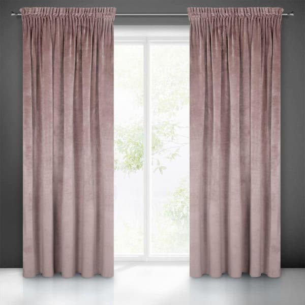 FÄRDIG VILLAGARDIN PÅ TEJP 140 X 270 CM PULVERROSA