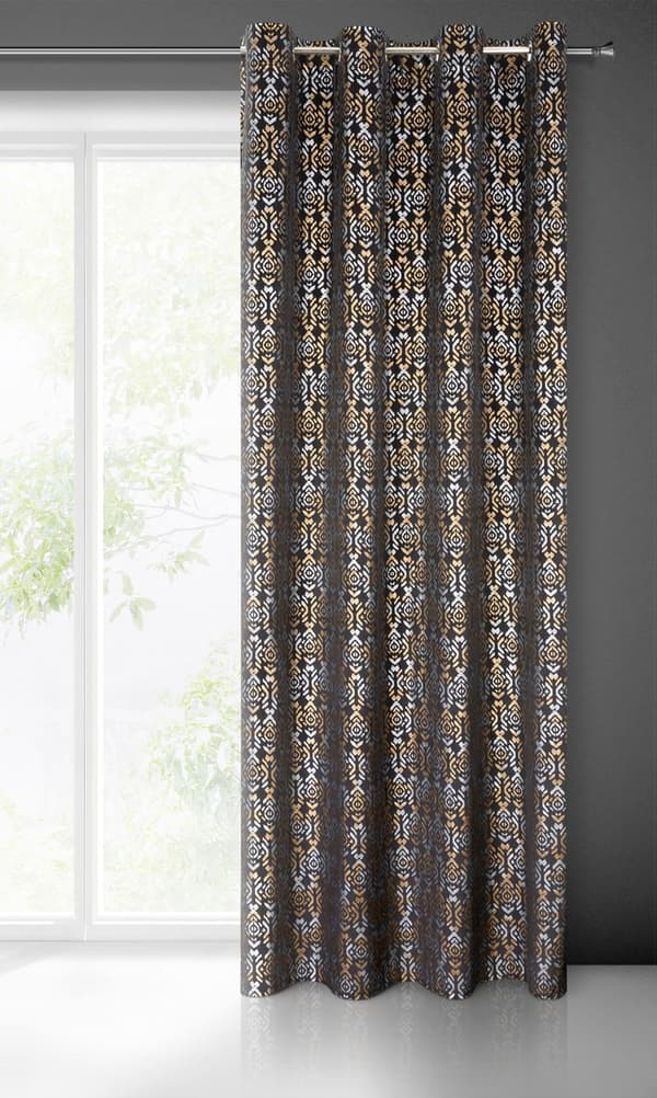 VALMIS VERHO LAURA 140 X 250 CM MUSTA