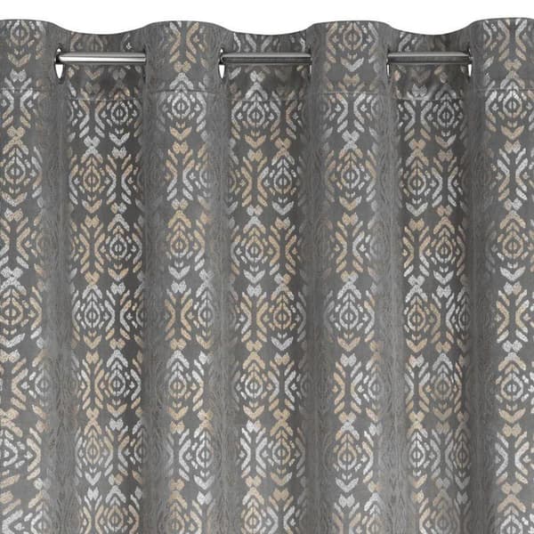 FÄRDIG GARDIN LAURA 140 X 250 CM STÅL