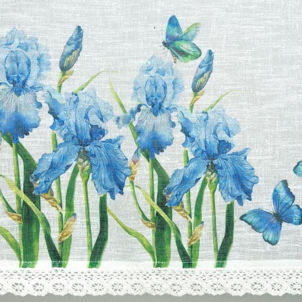 KLARGAVET ALA-GARDIN PÅ TAPE 150 X 30 CM HVID