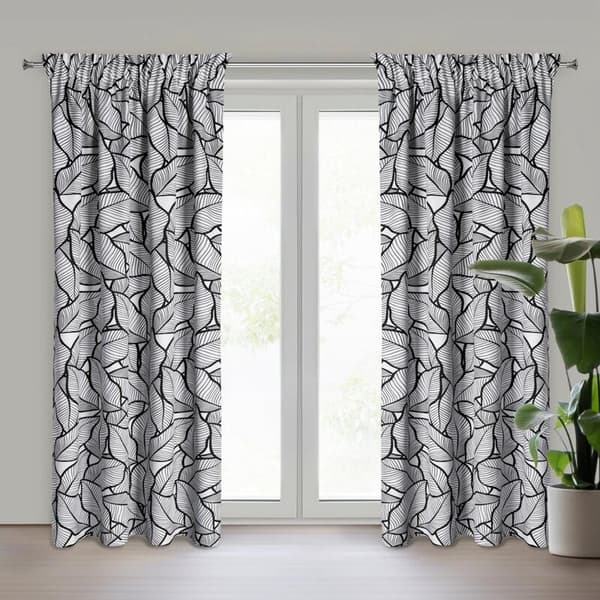 ROMI KLARGAVET GARDIN PÅ TAPE 140 X 270 CM HVID