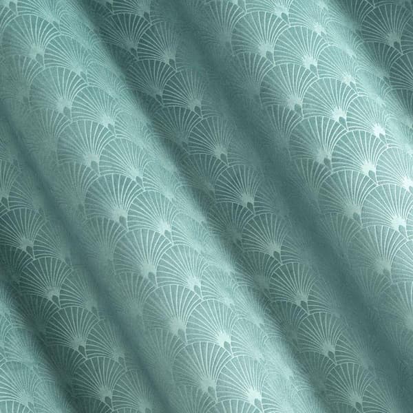 KLARGAVET GARDIN JULIA 140 X 250 CM TURKIS