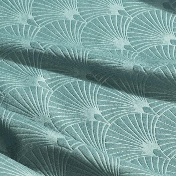 KLARGAVET GARDIN JULIA 140 X 250 CM TURKIS