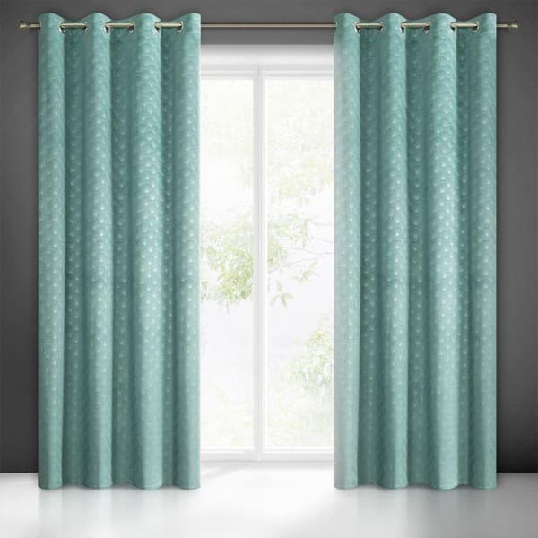 KLARGAVET GARDIN JULIA 140 X 250 CM TURKIS