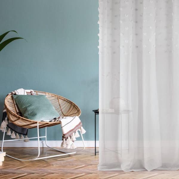 FÄRDIG GARDIN D91 STELLA 140 X 250 CM SILVER