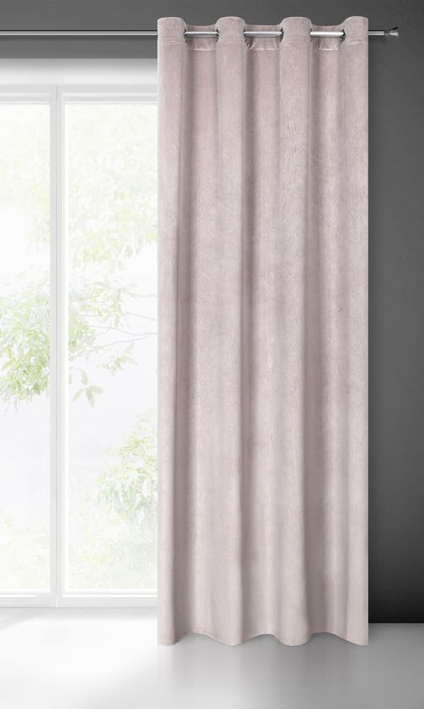 KLARGAVET LILI GARDIN 140 X 250 CM PULVER PINK