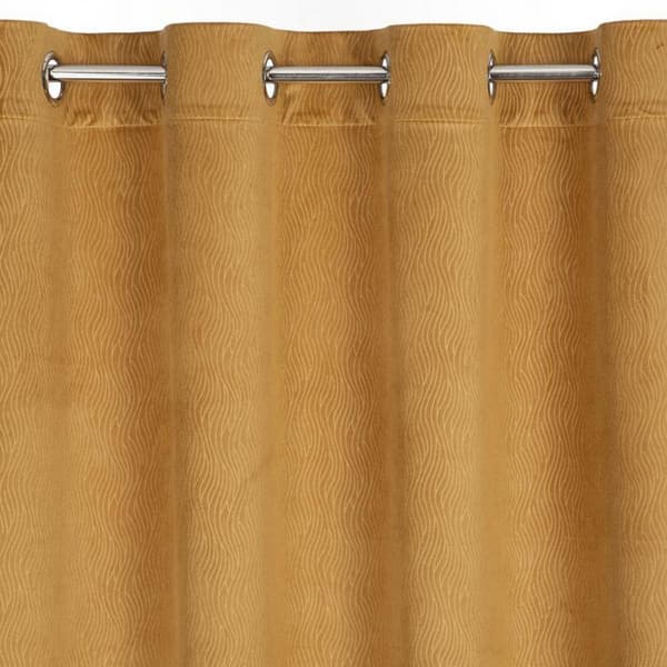 KLARGAVET LILI GARDIN 140 X 250 CM GULT