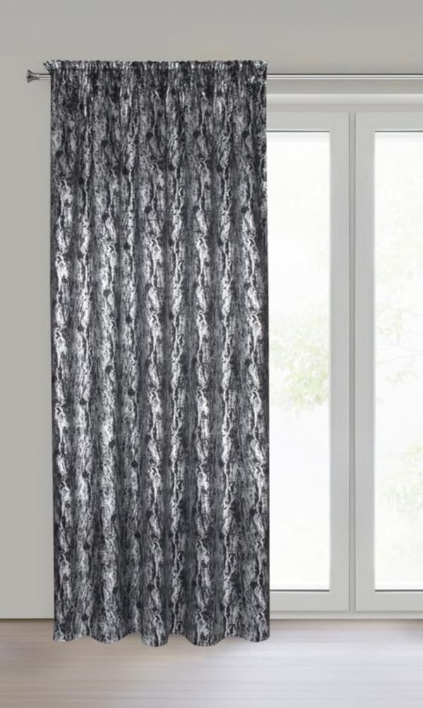 VALMIS ELISE VERHO TEIPILLÄ 140 X 270 CM MUSTA