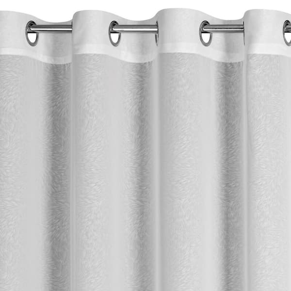 KLARGAVET GARDIN TULSA 140 X 250 CM HVID