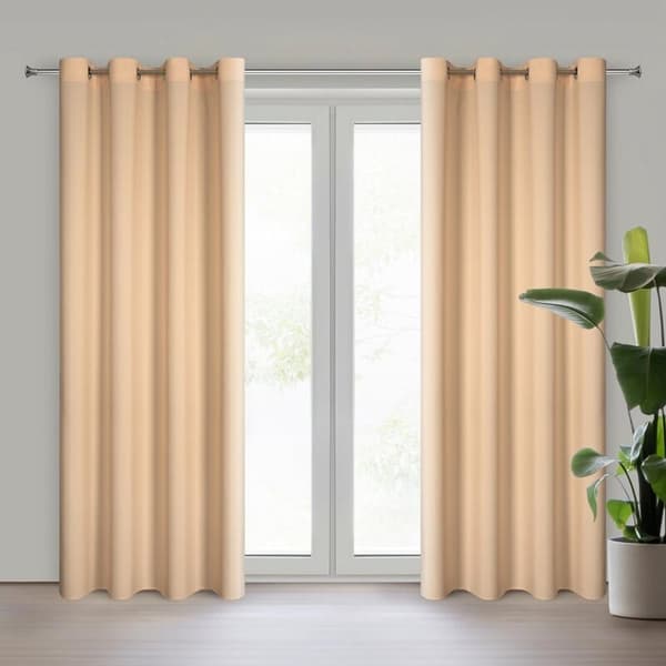 KLARGAVET GARDIN RITA 140 X 250 CM LYS ORANGE