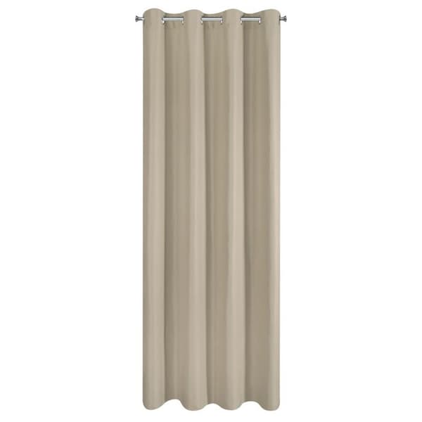 ADARI KLARGAVET GARDIN 140 X 250 CM MØRK BEIGE