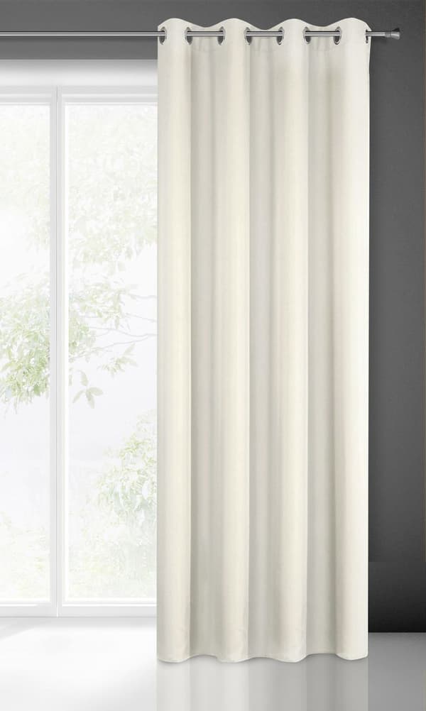 KLARGAVET GARDIN RITA 140 X 250 CM CREME