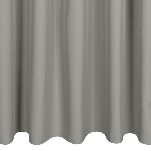 TRÄDGÅRD FÄRDIG GARDIN MED REMM 155 X 240 CM SILVER