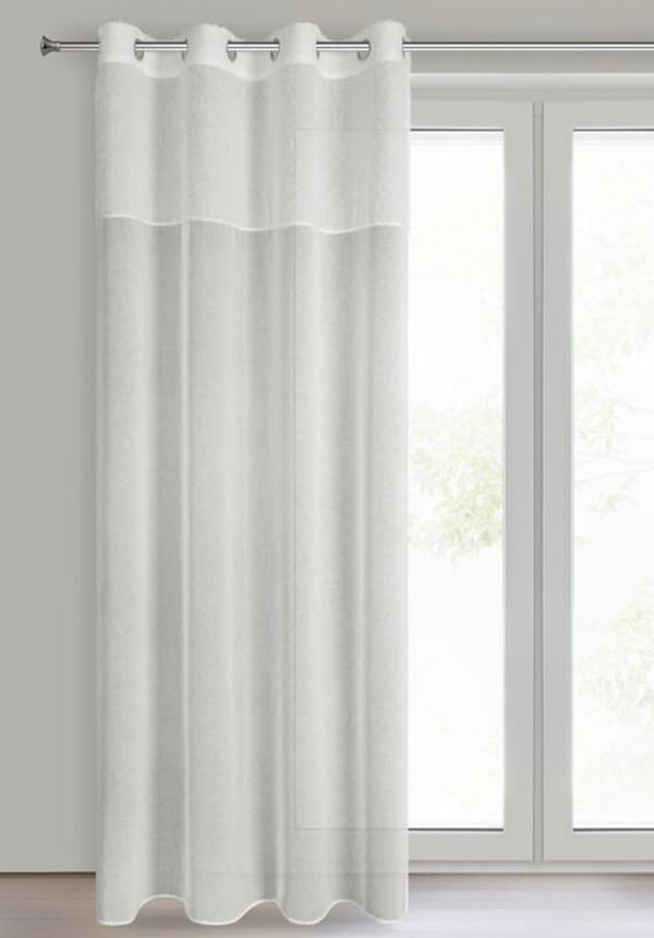 KLARGAVET GARDINER AGIS 3 140 X 250 CM CREME