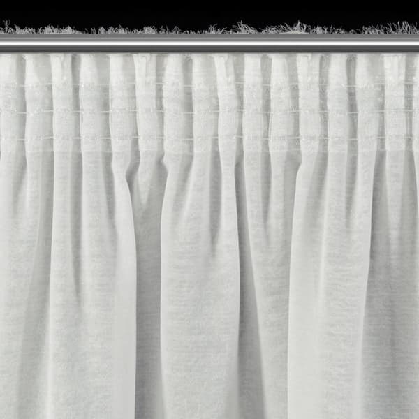 KLARGAVET GARDIN AGIS 3 PÅ TAPE 140 X 270 CM CREME