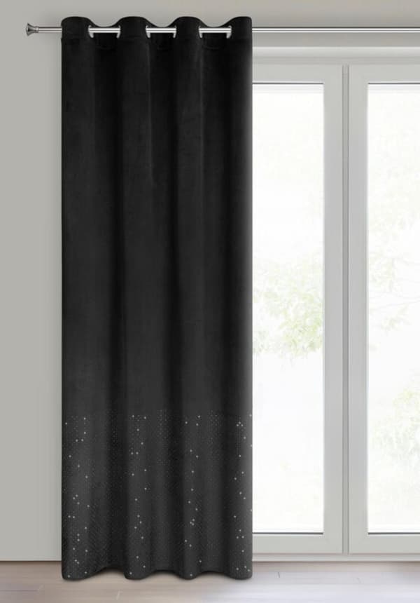 KLARGAVET GARDIN ARIADNA 140 X 250 CM SORT