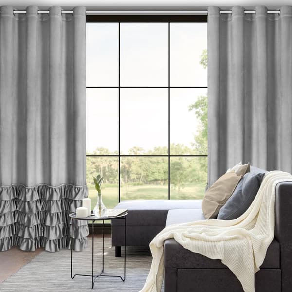CARLI FÄRDIG GARDIN 140 X 250 CM SILVER
