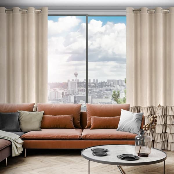 DANI KLARGÅRET GARDIN 140 X 250 CM BEIGE