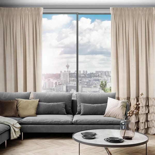 DANI VALMIS VERHO TEIPILLÄ 140 X 250 CM BEIGE