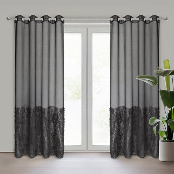 FÄRDIG GARDIN MARGARET2 140 X 250 CM SVART