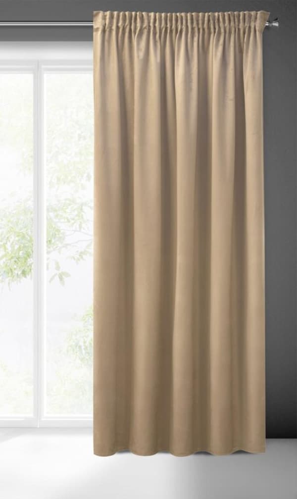 SIBEL VALMIS VERHO TEIPILLÄ 140 X 270 CM tumma beige