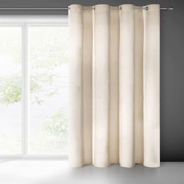 FÄRDIG GARDINVILLA 140 X 250 CM LJUSBEIGE