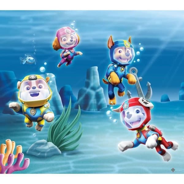 Pat'Patrouille gardiner modell mission under the sea - 2 stycken 90 cm x 160 cm
