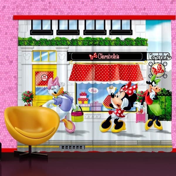 Gardiner Minnie & Mickey Disney-Sheer: 180x160 cm