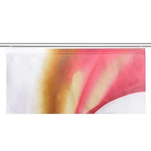 The Home of Fashion Hemmode Japansk panelpolyester H:245 x B: 60 cm - BERRY - 87152-763