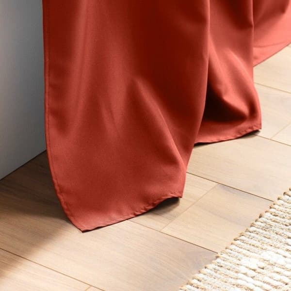 Gardiner - Väsentlig - Terrakotta - 140 x 260 cm - Polyester - Enfärgad