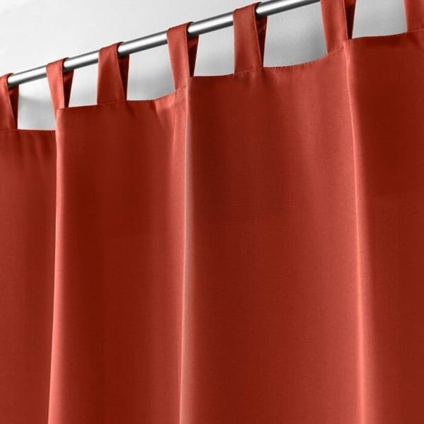 Gardiner - Väsentlig - Terrakotta - 140 x 260 cm - Polyester - Enfärgad
