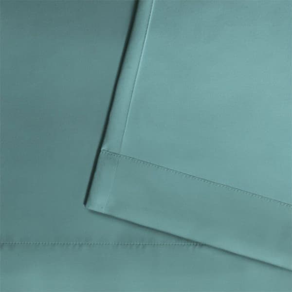 Exklusiva hemgardiner - EH8277-15 2-120G - Exklusiva hemmapar av polyestergardiner, polyester, blåblå, 54x120