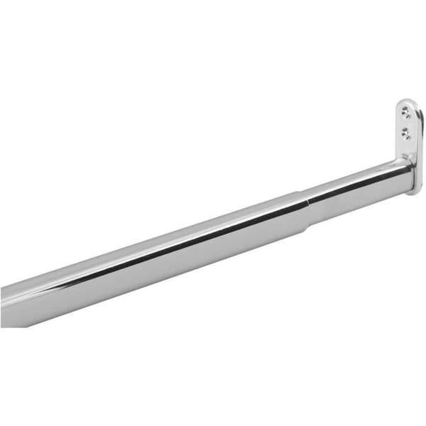 Secotec V105A030S517 Utdragbart garderobsrör för teleskopstång Silver 90-110 cm - 27000905.29