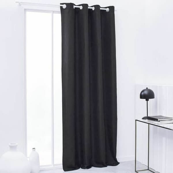 Gardin TODAY Termisk isolering Sort Antracit 140 x 240 cm