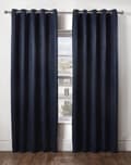 Miniatyrbild 3 av 4: Emma Barclay - AMB6672NVY - Ambiance Marinblå Eyelet Gardiner 66 x 72 cm, Polyester, Bredd 66 x Drop 72" (168 x 183 cm)