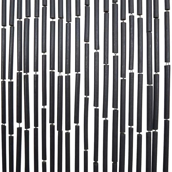 vidaXL Insektsdörrgardin mörkgrå 120x220 cm bambu