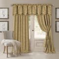 Miniatyrbild 1 av 4: Elrene Hemmode - 26865901535 - Mia Jacquard Scroll mörkläggningsgardin, 52" x 95" (1 panel), guld