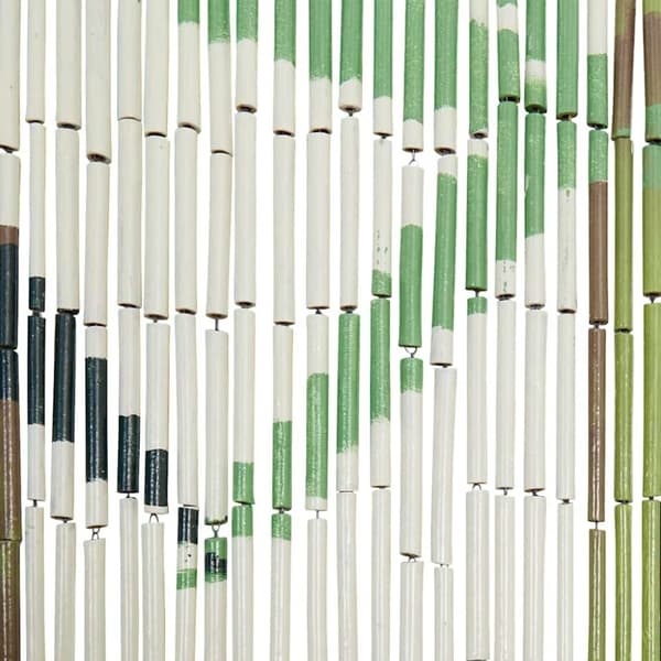 vidaXL insektgardin til døren bambus print 100x220 cm bambus