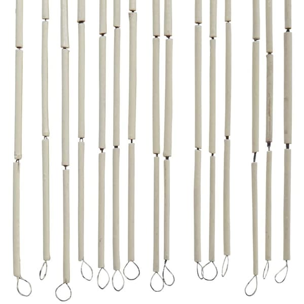 vidaXL Hyönteisoviverho Bambuprintti 90x220 cm Bambu