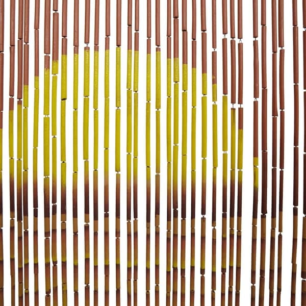 vidaXL Hyönteisoviverho Palmukuvio 100x200 cm Bambu