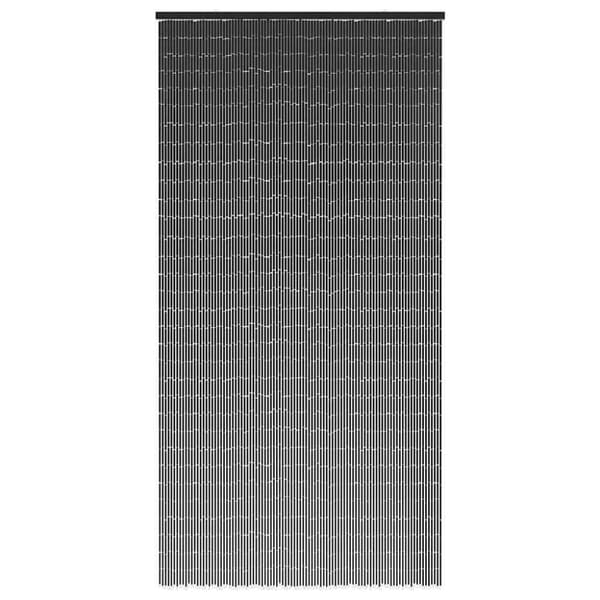 vidaXL Hyönteisoviverho Tummanharmaa 90x220 cm Bambu