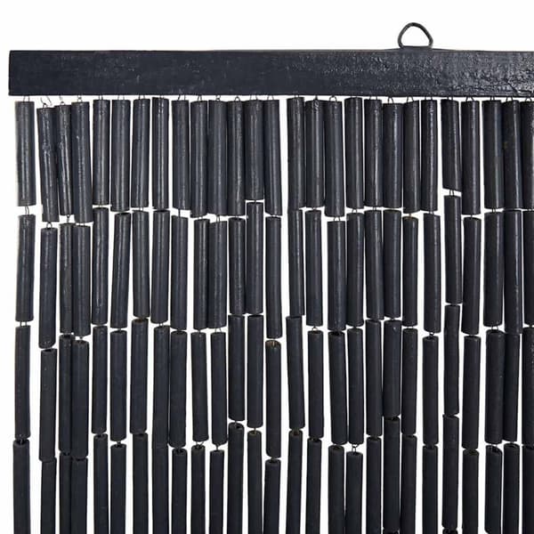 vidaXL Hyönteisoviverho Tummanharmaa 90x220 cm Bambu