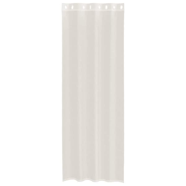 vidaXL Voilegardiner med grommets 2 stk krem 140x260 cm