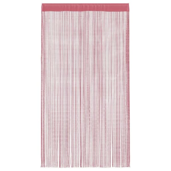 vidaXL trådgardiner 2 stk. 100x250 cm lyserød