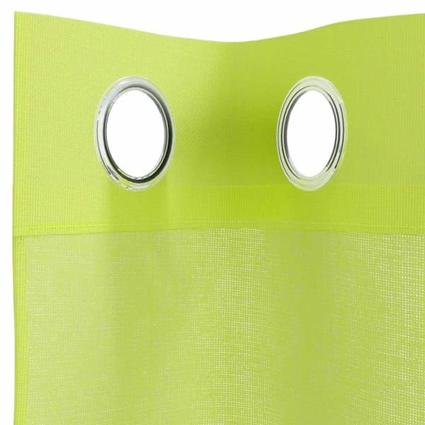 vidaXL Voilegardiner med grommets 2 stk eplegrønn 140x225 cm