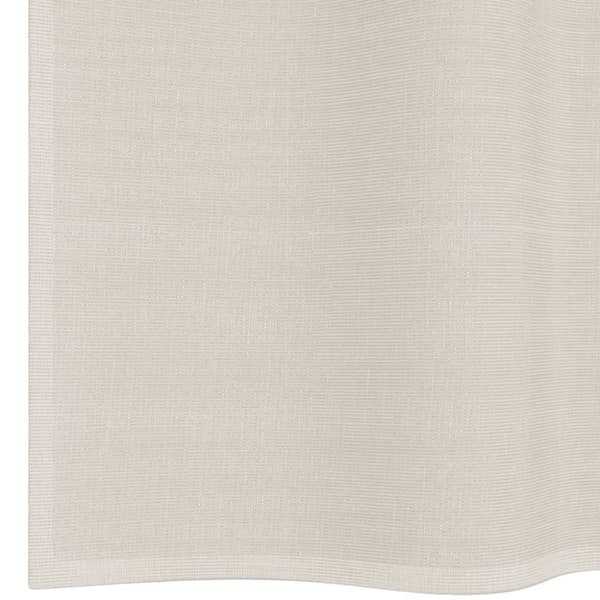 vidaXL voile-gardiner med øskner 2 stk. 140x140 cm cremefarvet